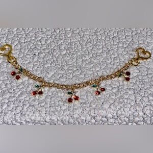 Cherry Bag Charm Chain 🍒